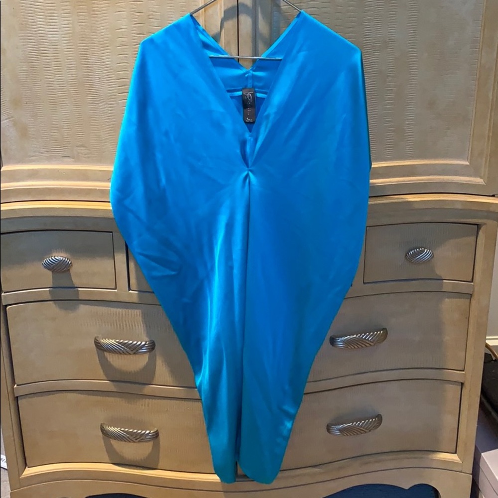 Aqua Blue Elegant Dress